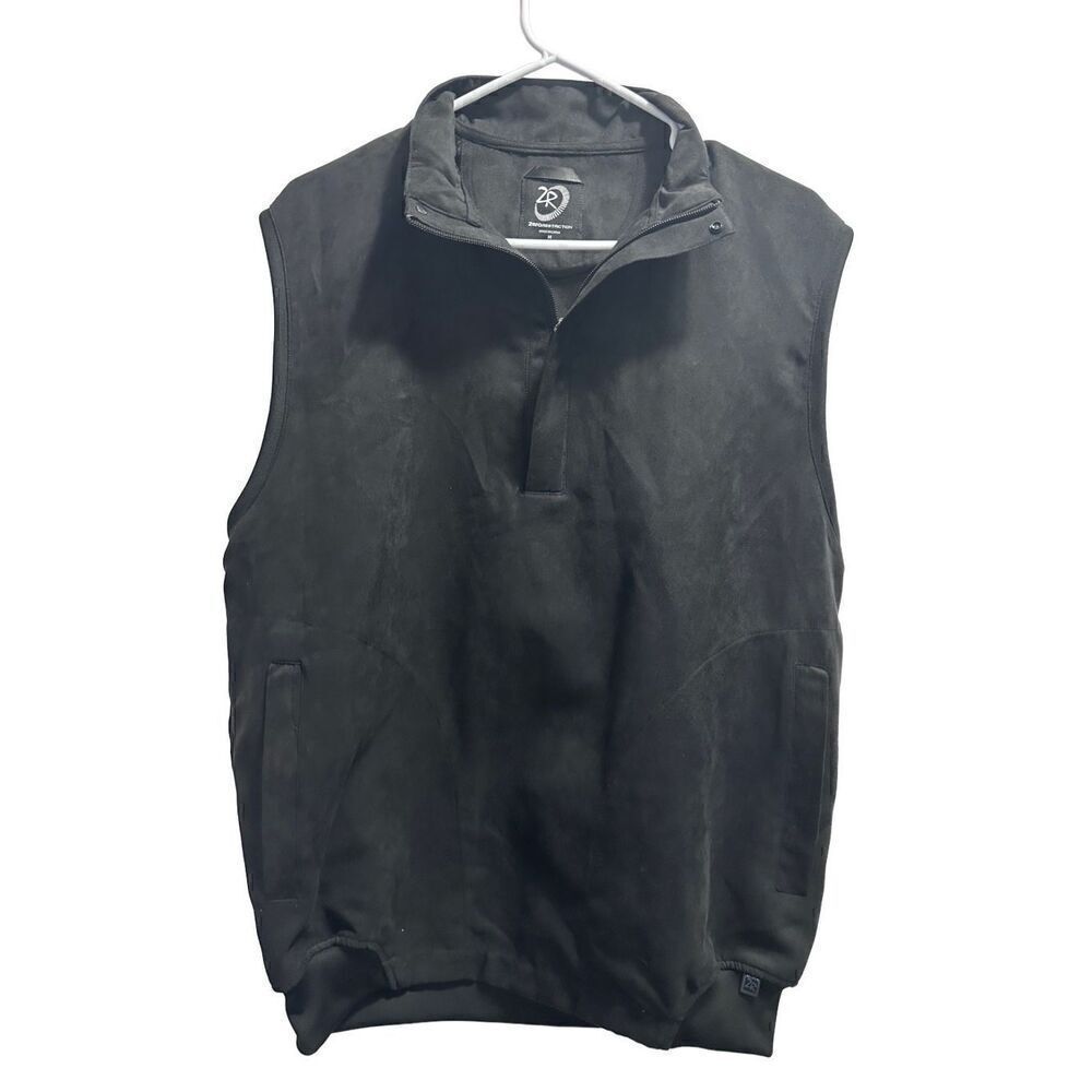 Zero Restriction Size Medium (M) Black 1/4 Zip Vest